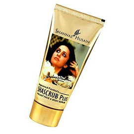 Husain Shascrub Herbal Ayurvedic Face and Body Scrub Latest International Packaging (1.4 oz.  40 g)                                                   