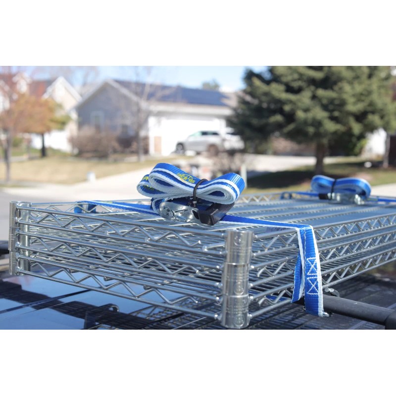 Slide Tite ratchet strap, MANY UNIQUE FEATURES, 2700 lbs burst,