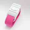 Pack of 3 different colour Quick Release Medical Tourniquets (PINK/ORANGE/LIGHT