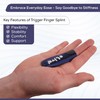 MedVance Elivo Finger Splint, Trigger Finger Support Brace for Thumb,