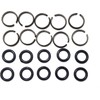 SANFAY 10-Piece 1/2 Inch Impact Wrench Socket Retainer Rings Set,