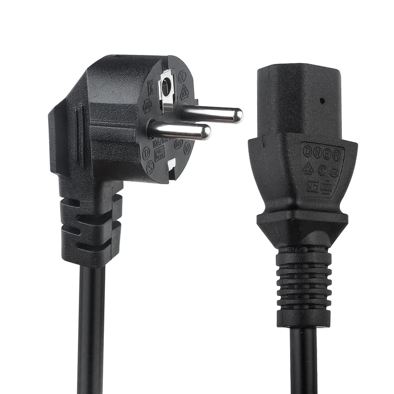 10A 250V Cable Power Cable 1M IEC Cable, 3-Pin Computer