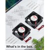 Wathai IP67 60mm x 25mm DC 12V Waterproof Small Fan