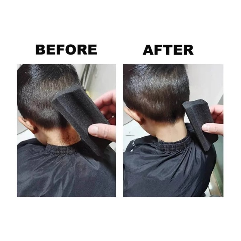 Ventraa Cepillo De Esponja Limpiar Cuello Cara Peluquería Estilismo