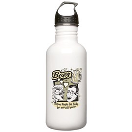 Truly Teague Stainless Water Bottle 1.0L Beer: Helping People Get Lucky