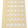 Tazy C-36S2 Heisei Coin Album Spare Mat for Standard Coins