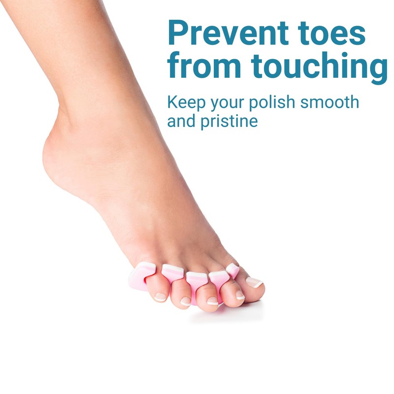 Toe Separators - Soft Two Tone Toe Spacers - Great