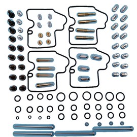 Tuzliufi Carb Carburetor Rebuild Repair Kit Gasket Jets Compatible with Yamaha YZF R6 R6S YZF-R6 YZF-R6S 600 Champions Limited Edition 1999 2000 2001 2002 New Z586
