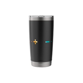 Minus Plus times Divided by Math is the best Stainless Steel Insulated Tumbler