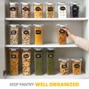 KICHLY Airtight Food Storage Containers Set with Lids – 24
