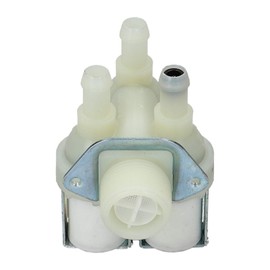 Aquastop Solenoid Water Valve White Compatible with Miele 1678012 1678013 for Washing Machine
