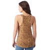 Alternative Women's Printed Meegs Racer Tank, Leopard, Large
