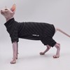Ropa de gato sin pelo de terciopelo de cuatro patas,