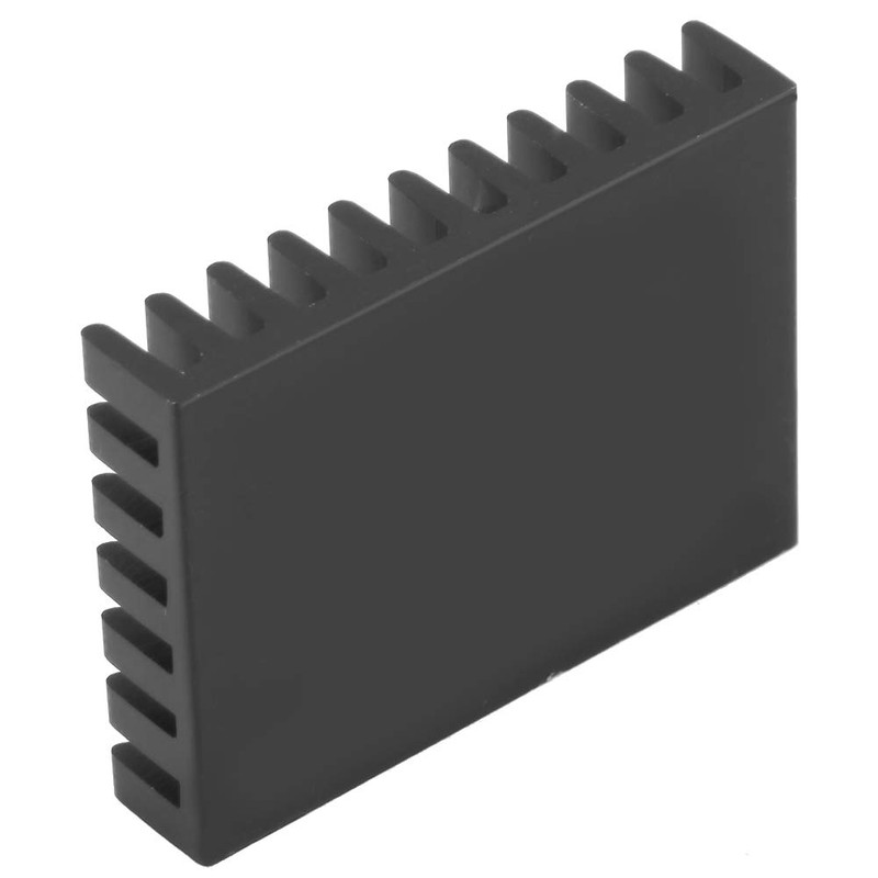 Pack of 5 Aluminium Heatsinks, PCB Cooler for CPU Electronic
