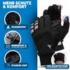 MIVELO Cycling Gloves with Thermal Fleece, Waterproof & Windproof Gloves,
