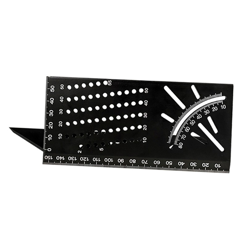 Portable Multi-Function T-Type Tridimensional Dovetail Joint Straight Rule Planning Scriber