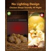 TIMEBAL 2026 Chicken Coop Heater, 200W UL Certified Radiant Panel,