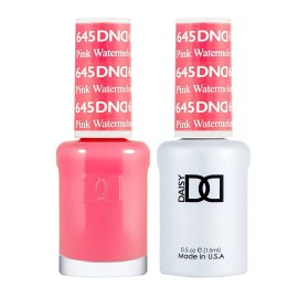 DND DUO Matching Gel & Lacquer #645 - Pink Watermelon