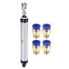 YOKIVE Pneumatic Air Cylinder, Double Action with Y Connector and