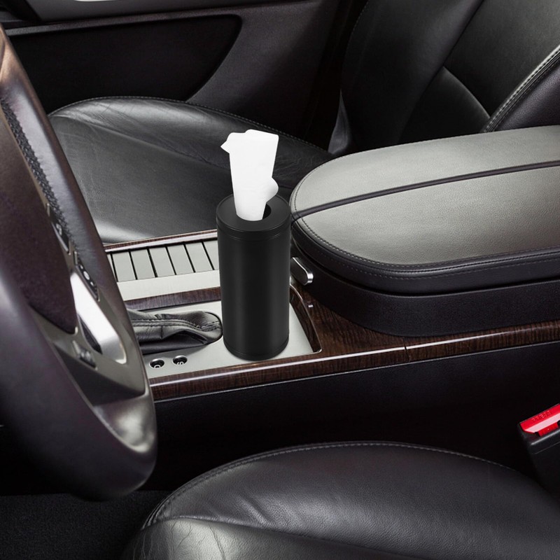 Alipis Car Tissue Holder Tissue Tubes Round Car Tissue Box