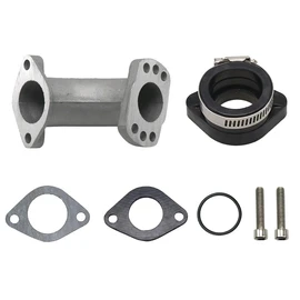 Carburator Intake Adapter Pipe Inlet Manifold For Carb VM22 VM24 PE24 PE26 PE28 PZ19 PZ26 Gx200 PWK21-30 Porous installation Pit Dirt Bike (Adapter)