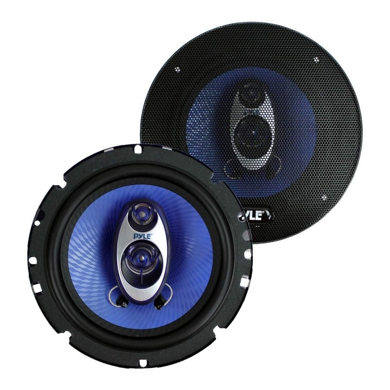 4 New Pyle PL63BL 6.5" 720 Watt 3-Way Car Audio