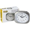 Trevi Retro Bedside/Travel Alarm Clock with LED Backlight and Silent