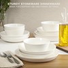 Gibson Home Summer Shades 16 Piece Plates and Bowls Dishes