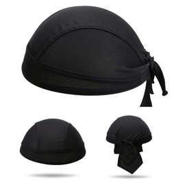 YESURPRISE 6Pcs/Set Skull Cap Quick Dry Adjustable Beanie Cap Bandana Pirate Scarf Head Wraps Dew Rap Sport Hat Cap for Cycling Motorcycle Running