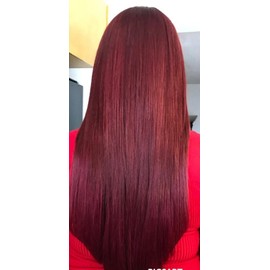 Hair Faux You 20" Tape in Hair Extensions Remy Human Hair Glue in Extensions Color #99J Burgundy Red Wine 50g 20Pcs/Package