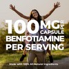 Nutrali New *BONUS SIZE* 150 capsules HIGHEST POTENCY Benfotiamine Complex