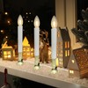 Abeja Set of 4 Electric Window Candles, 9 Inch Plug