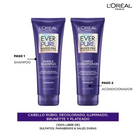 Kit Shampoo y Acondicionador L'oréal Paris Ever Pure Purple