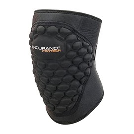 endurance Protech 1001 Unisex Knee Pads Black M