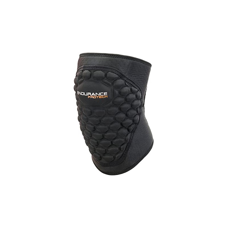 endurance Protech 1001 Unisex Knee Pads Black M