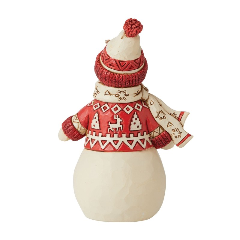 Enesco Heartwood Creek - Nordic Red Sweater Figure Noel Noel