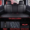 Tomatoman Toyota Tacoma Car Rear Seat Covers 2005-2025 Access Double