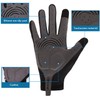 Santic Cycling Gloves Winter Gloves Bicycle Warm Full Finger Screen