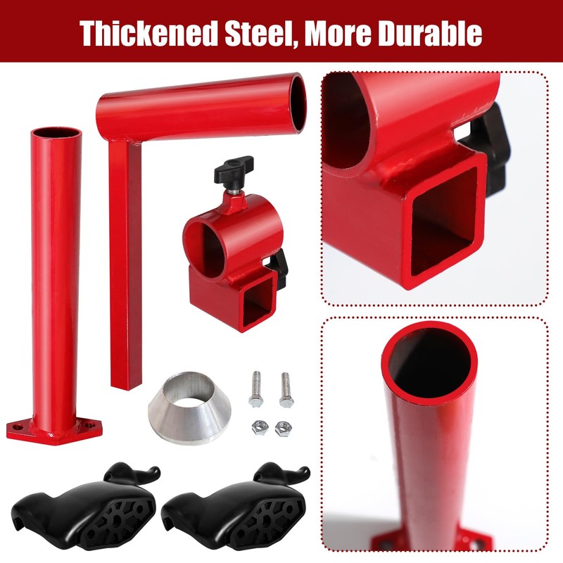 ATOLS Upgraded Manual Tire Changer Kit with 2 Duck Head
