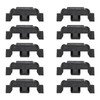 J-ouuo 10pcs Headlight Trim Ring Clip 51132752145 Plastic Front Headlight
