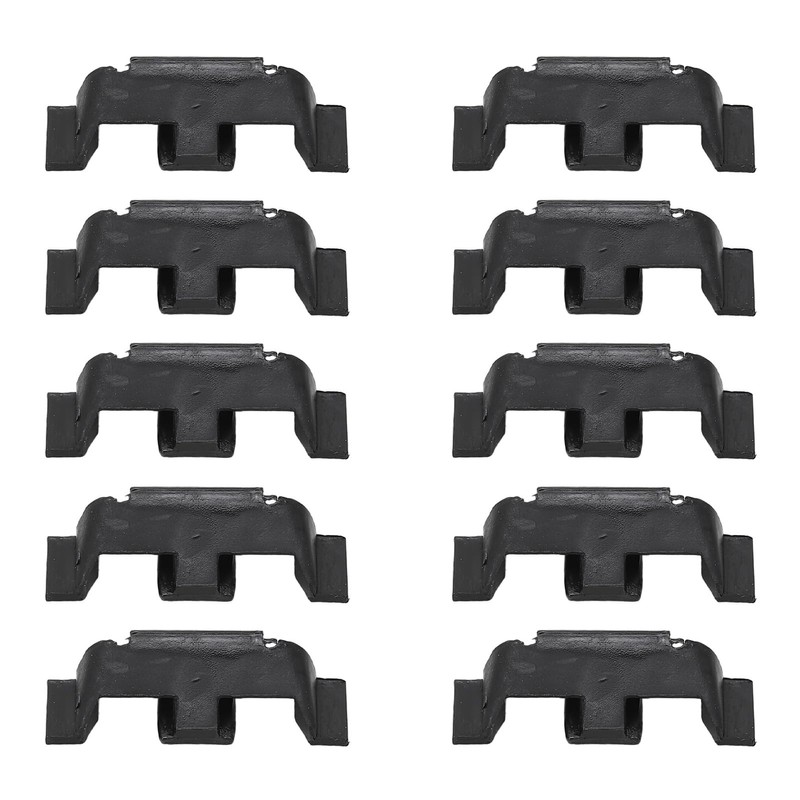 J-ouuo 10pcs Headlight Trim Ring Clip 51132752145 Plastic Front Headlight