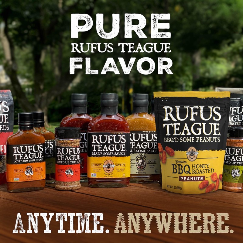 Rufus Teague BBQ Nut Variety Pack – Smoky, Sweet &