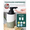 Automatic Foaming Soap Dispenser Bathroom, Ceramic Soap Dispenser Touchless for