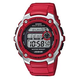 Casio WV-200 Watch, Casio Collection, red, Newest model