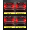 Defvnsy Rear Tail Brake Light Strip 100CM 39.4" Multifunction Third
