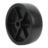 6-Inch Replacement Boat Trailer Jack Wheel, Heavy Duty Swivel Mount,
