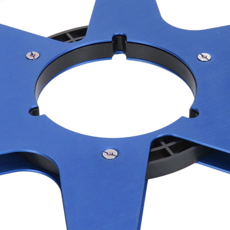 1/4 10.5 Inch Empty Tape Reel 6 Hole Aluminum Alloy