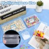 DLOnline 30 Pieces Mixed Sizes Rectangular Mini Clear Plastic Empty
