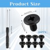 50 PCS M.2 SSD Mounting Screws Kit, PCIE Nvme M2