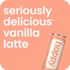 happy coffee canned vanilla latte, 11 oz. cans, 12 pack,